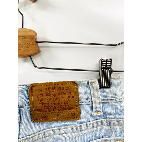 Levi's 550 light wash vintage jeans - Picture 3 of 3